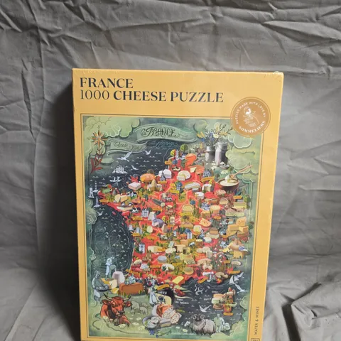 FRANCE 1000-PIECE CHEESE PUZZLE - SEALED