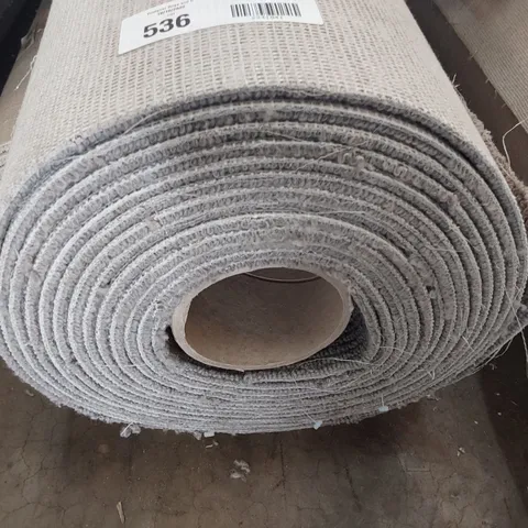 ROLL OF QUALITY GREY CARPET APPROXIMATELY 5M × 10M