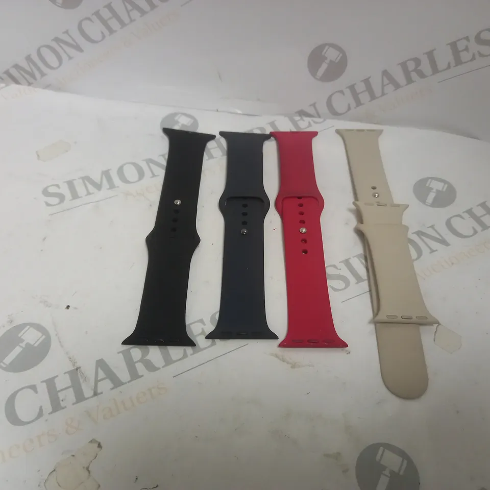 BOX OF LARGE AMOUNT ASSORTED LOOSE WATCH STRAPS - 10KG WORTH