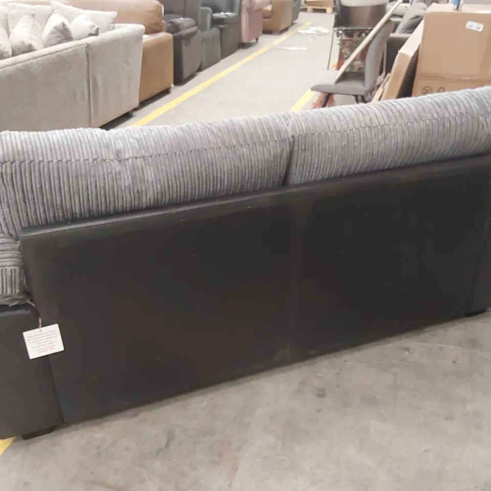 ARMSTRONG 3 SEATER SOFA - GREY RRP £599