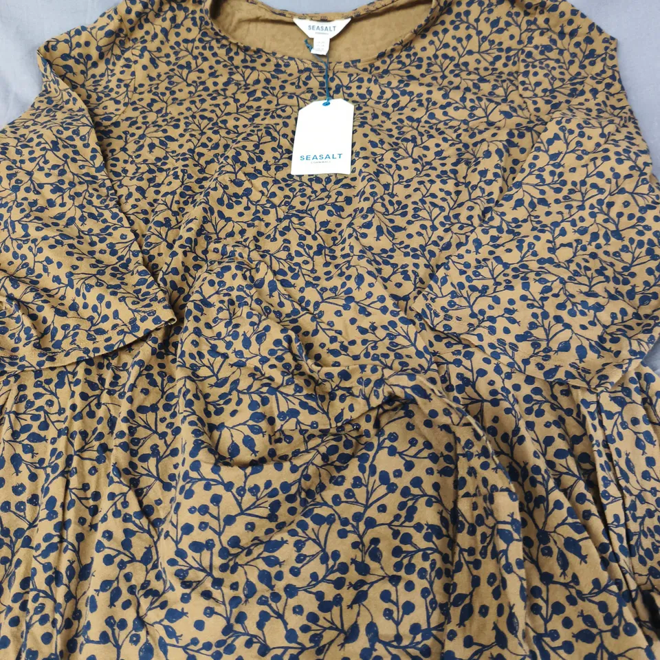 SEASALT CORNWALL 3/4 FETTLING DRESS -SIZE 20