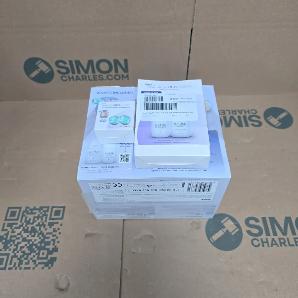 SHARK FACIALPRO GLOW & DEPUFFI SPA BLUE