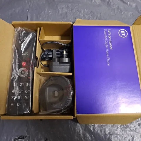 BOXED BT ESSENTIAL DIGITAL HOME PHONE