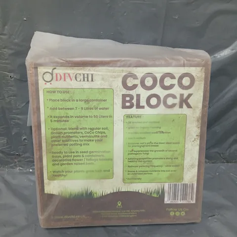 DIVCHII COCO BLOCK (3.5kg) - COLLECTION ONLY