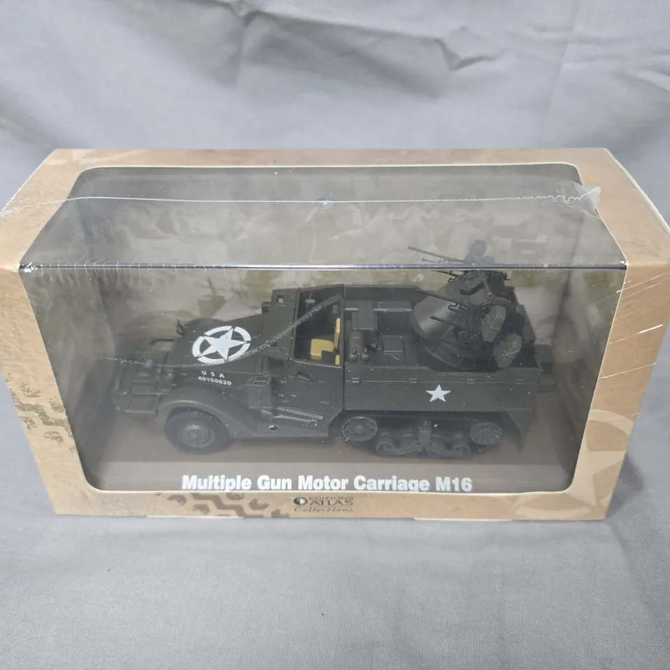 M16 MULTIPLE GUN MOTOR CARRIAGE TOY TANK – BOXED