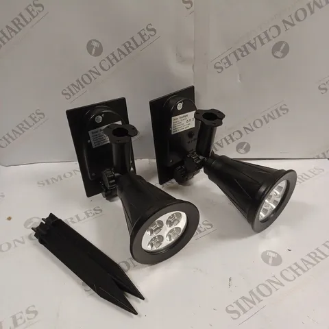 BOXED TS-G0102 SOLAR SPOTLIGHT TWIN PACK