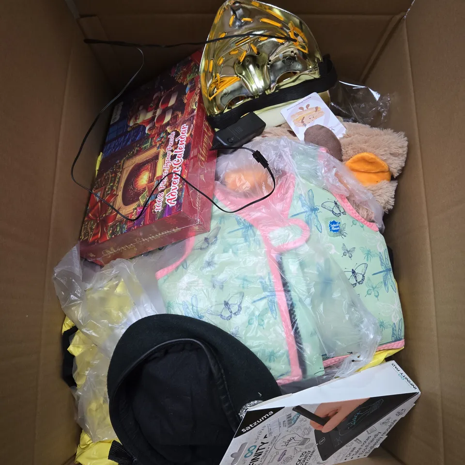 LARGE BOX OF ASSORTED TOYS AND GAMES 