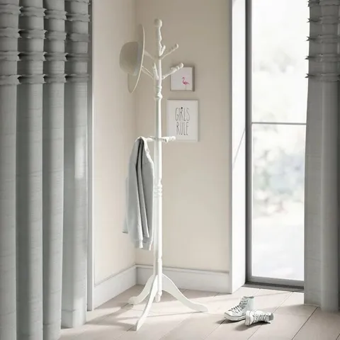 BOXED VALCOUR SOLID WOOD FREE-STANDING COAT STAND