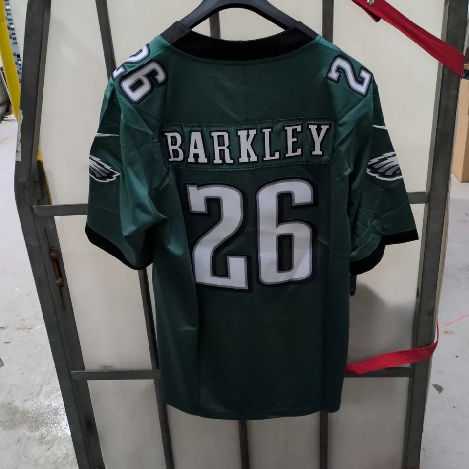 PHILADELPHIA EAGLES SAQUON BARKLEY JERSEY, NO. 26, GREEN