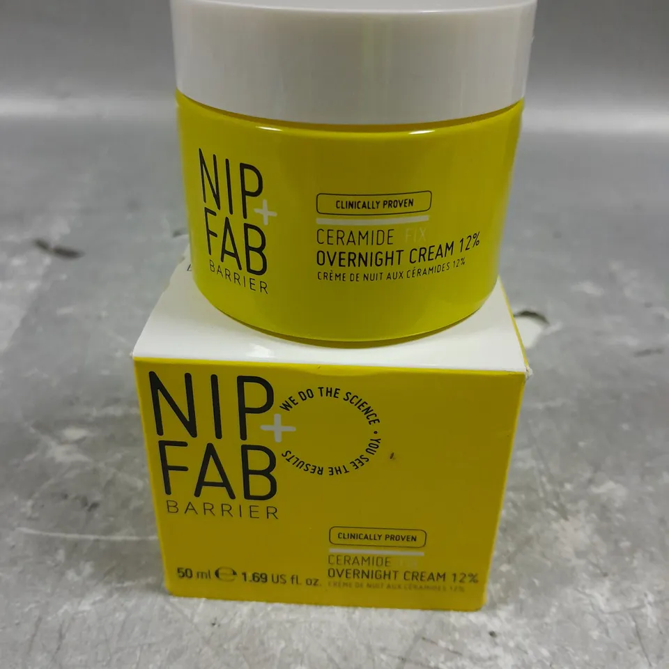 NIP & FAB CERAMIDE FIX OVERNIGHT CREAM 12% 50ML