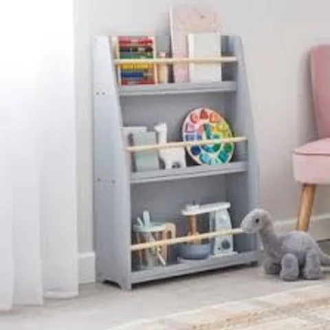 BOXED KIDS HARLEY BOOKCASE - GREY (1 BOX)