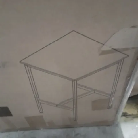 BOXED VASAGLE BAR TABLE 