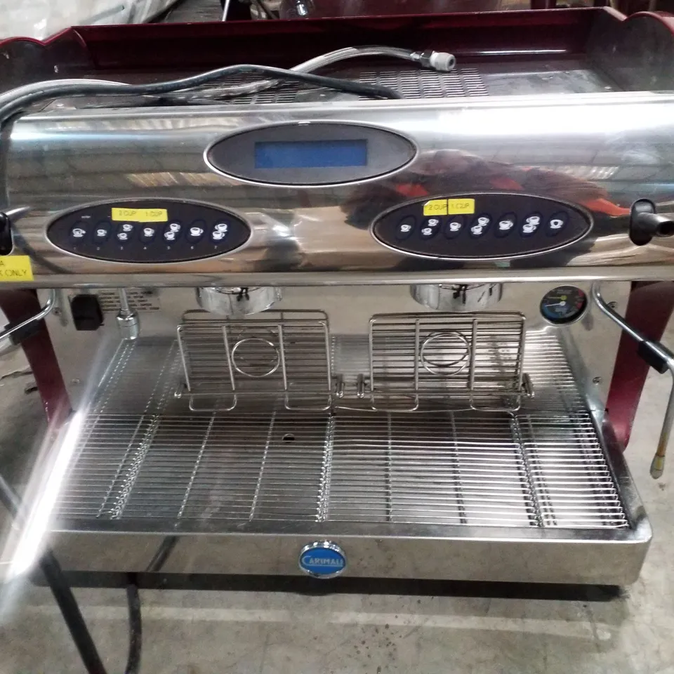 CARIMALI KICCO 2 GROUP TRADITIONAL COFFEE MACHINE