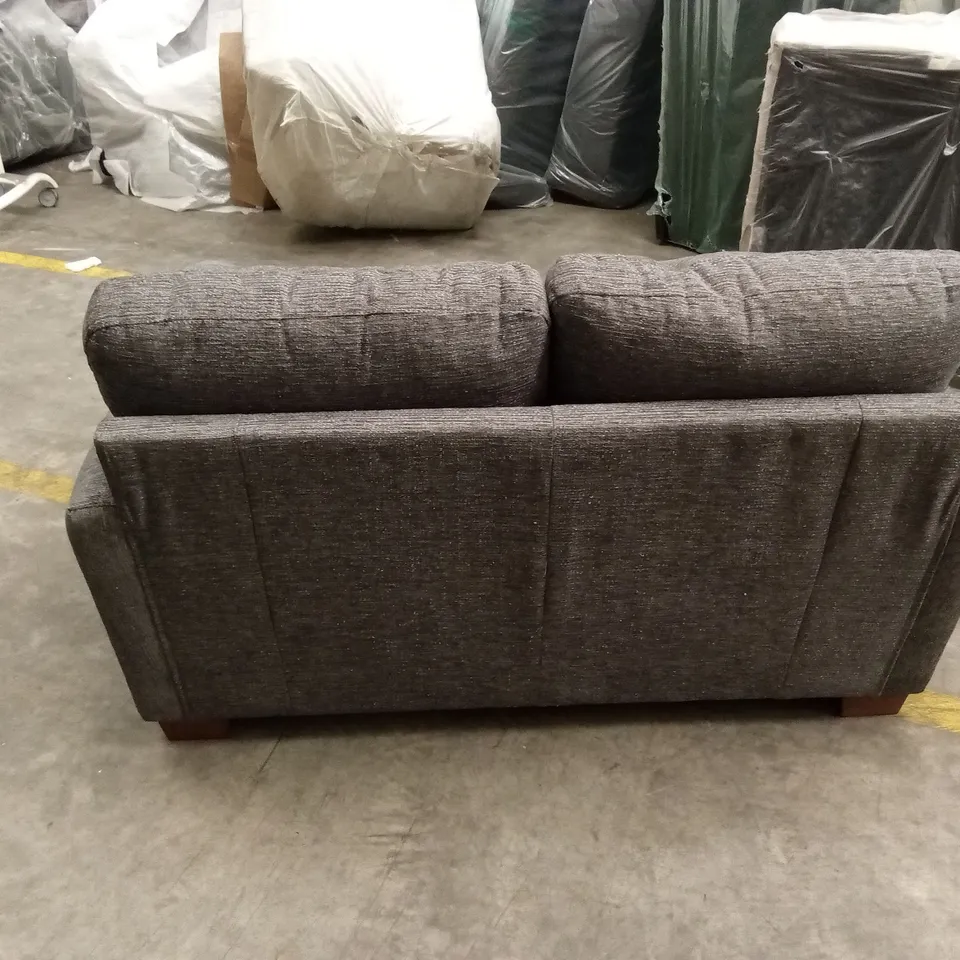 BAILEY 2 SEATER FABRIC SOFA - CHARCOAL RRP £579