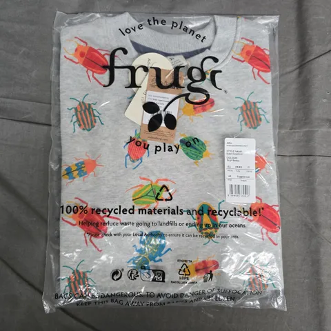 BAGGED FRUGI SUPERB SWEATSHIRT UK 5-6Y – BRIGHT BEETLES