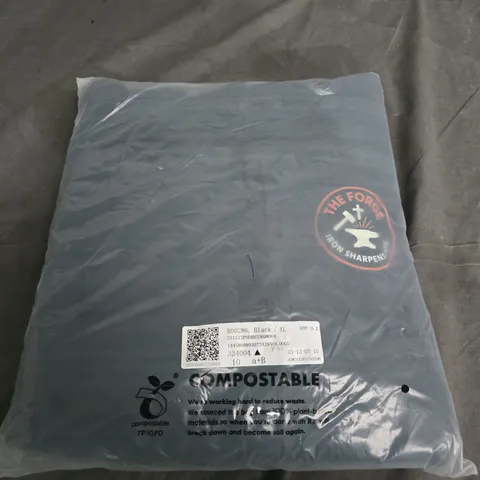 THE FORGE BLACK HOODIE SIZE XL 