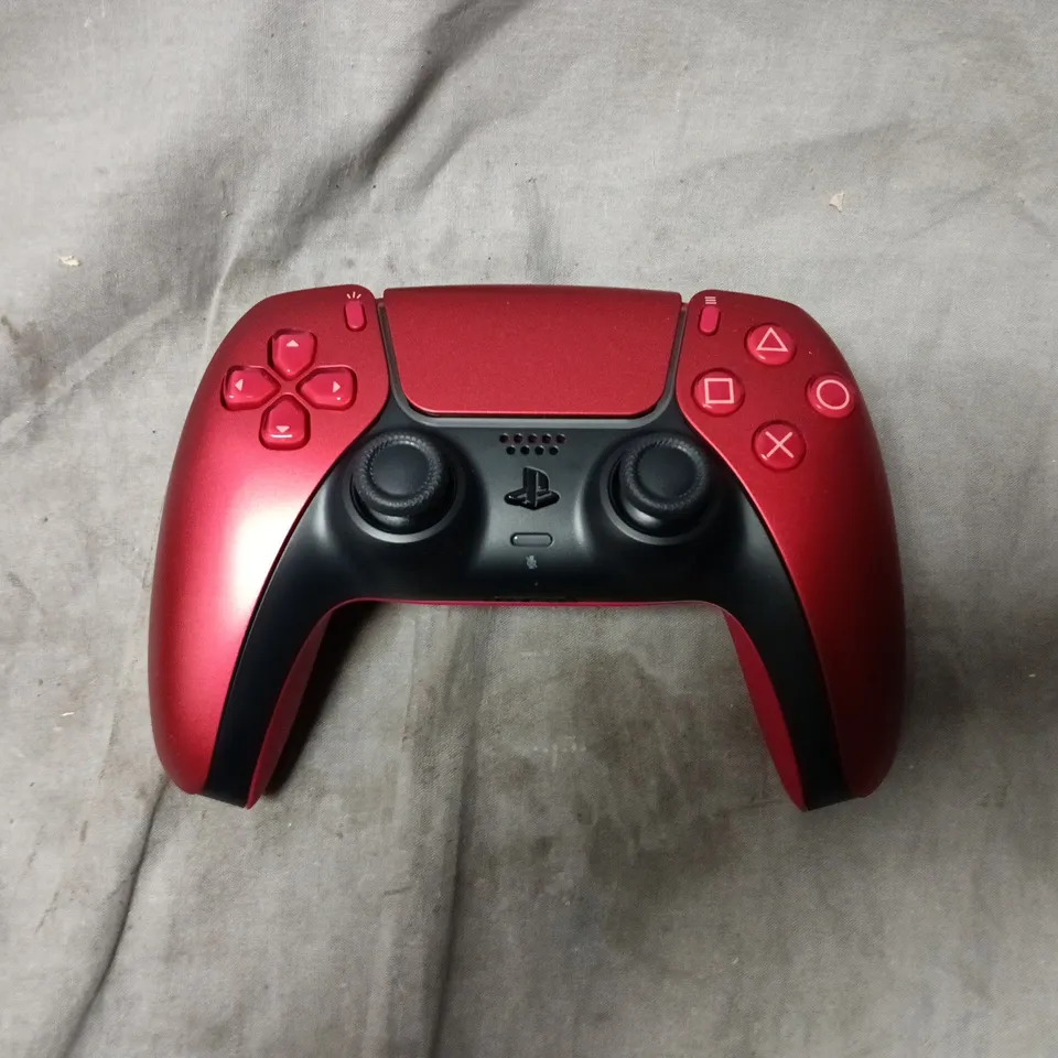 BOXED SONY PLAYSTATION 5 DUAL SENSE CONTROLLER IN RED
