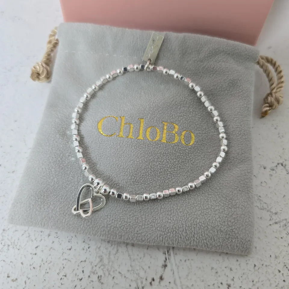 BOXED CHLOBO LOVE HEART BRACELET