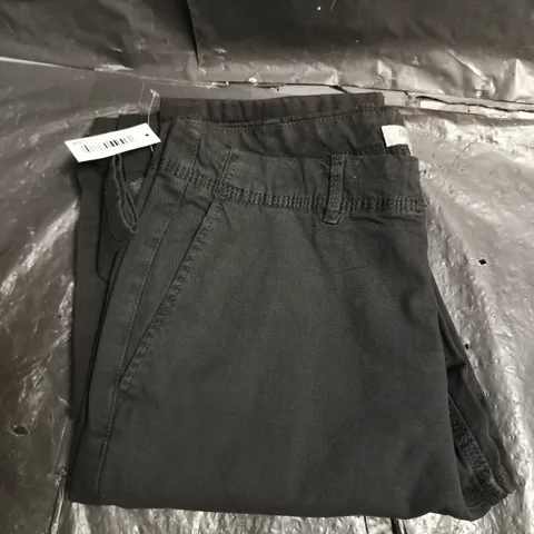 GOODTHREADS MEN'S STRETCH CANVAS DOUBLE KNEE UTILITY PANT – BLACK, UK 29W X 32L