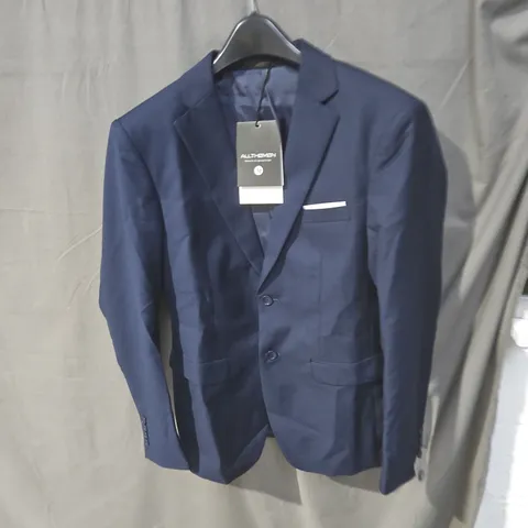 ALLTHEMEN NAVY BLAZER – MEN'S TAILORED JACKET - SIZE M