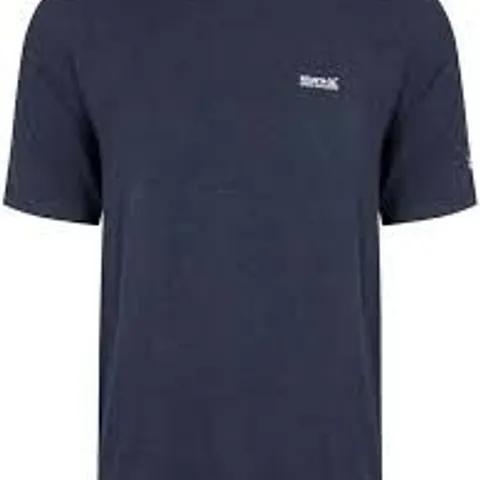 BRAND NEW REGATTA MENS AMBULO II SHORT SLEEVE T-SHIRT NAVY - UK M
