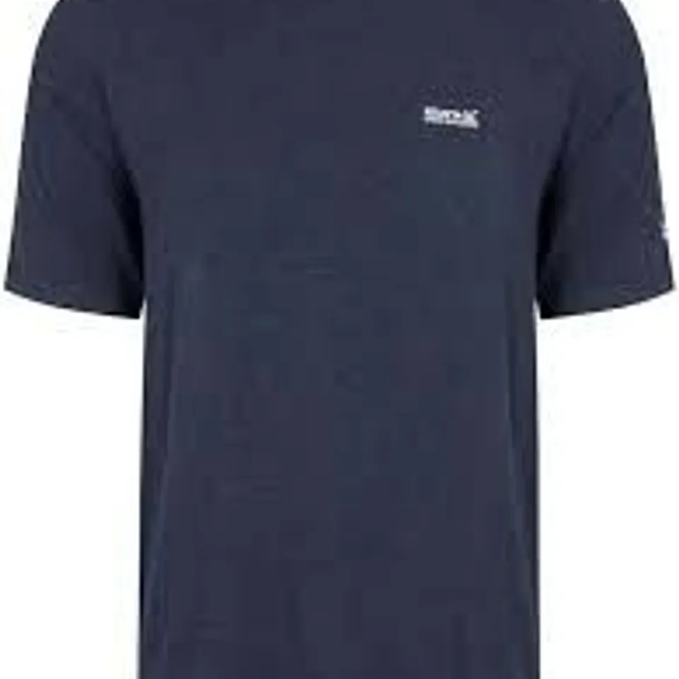 BRAND NEW REGATTA MENS AMBULO II SHORT SLEEVE T-SHIRT NAVY - UK M