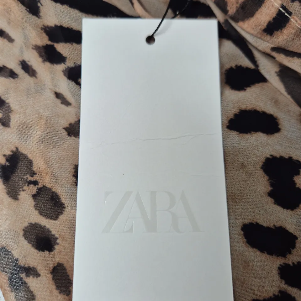 ZARA LEOPARD PRINT DRESS – XS – WOMEN'S CLOTHING