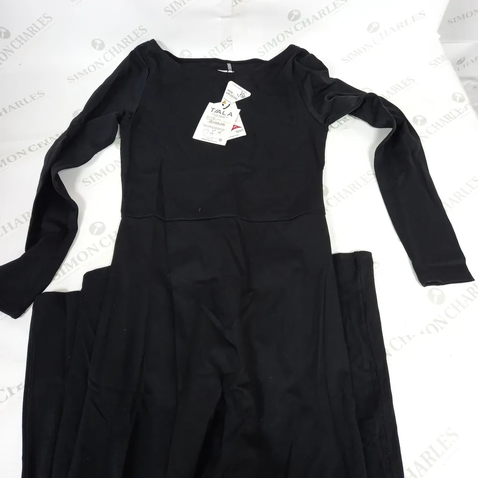 TIALA DAYFLEX WIDE LEG UNITARD IN BLACK - MEDIUM