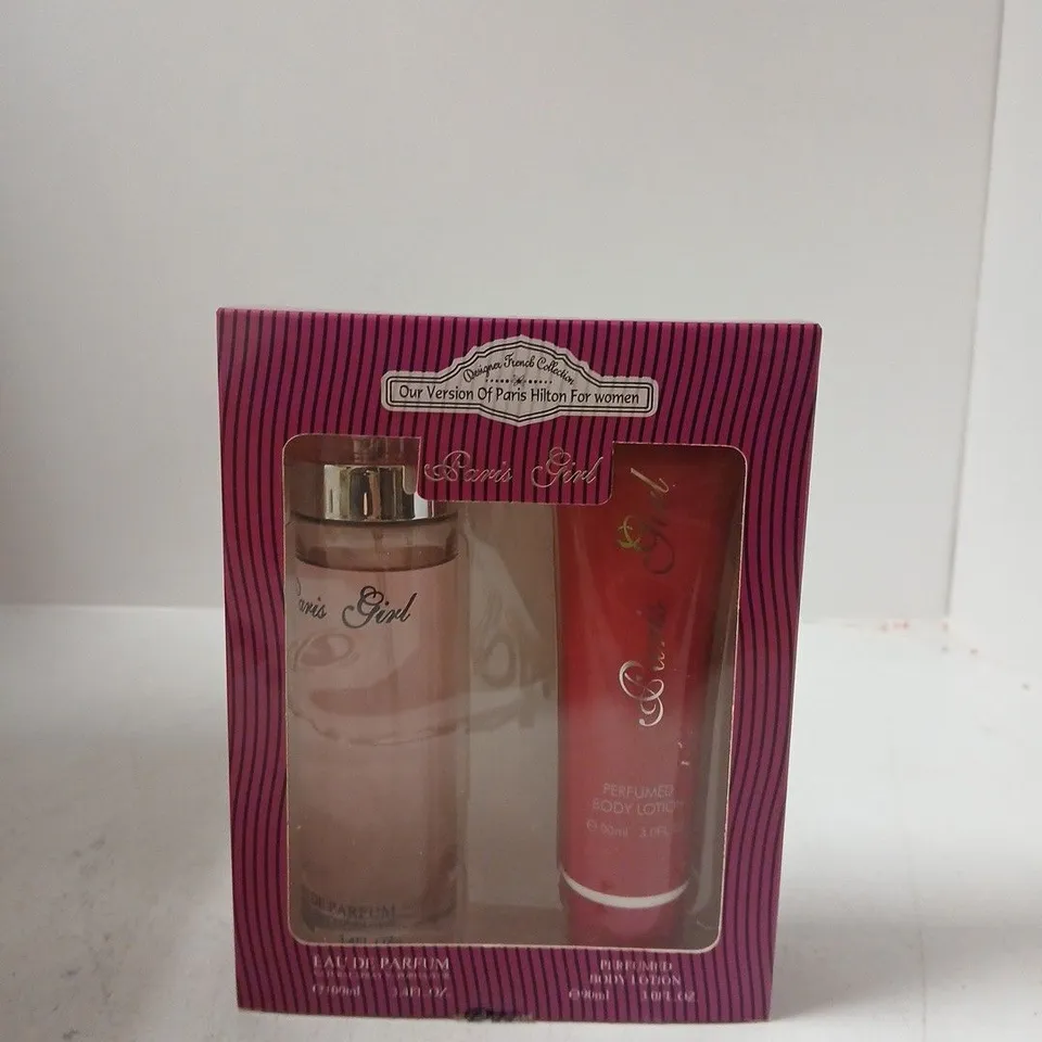 PARIS GIRL GIFT SET – PERFUMED BODY LOTION & EAU DE PARFUM - BOX OF 5
