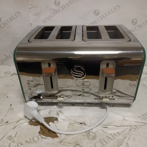 SWAN NORDIC 4-SLICE TOASTER PINE GREEN