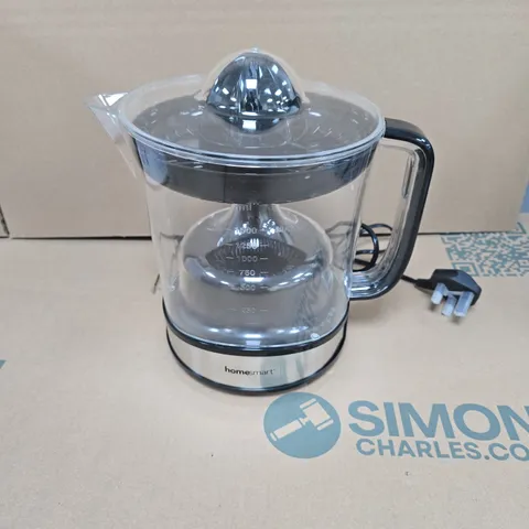 HOMESMART ELECTRIC JUICE SQUEEZER – 1.5L JAR, 100W, BOXED