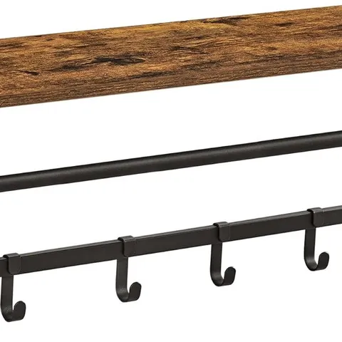 BOXED VASAGLE COAT RACK WALL-MOUNTED