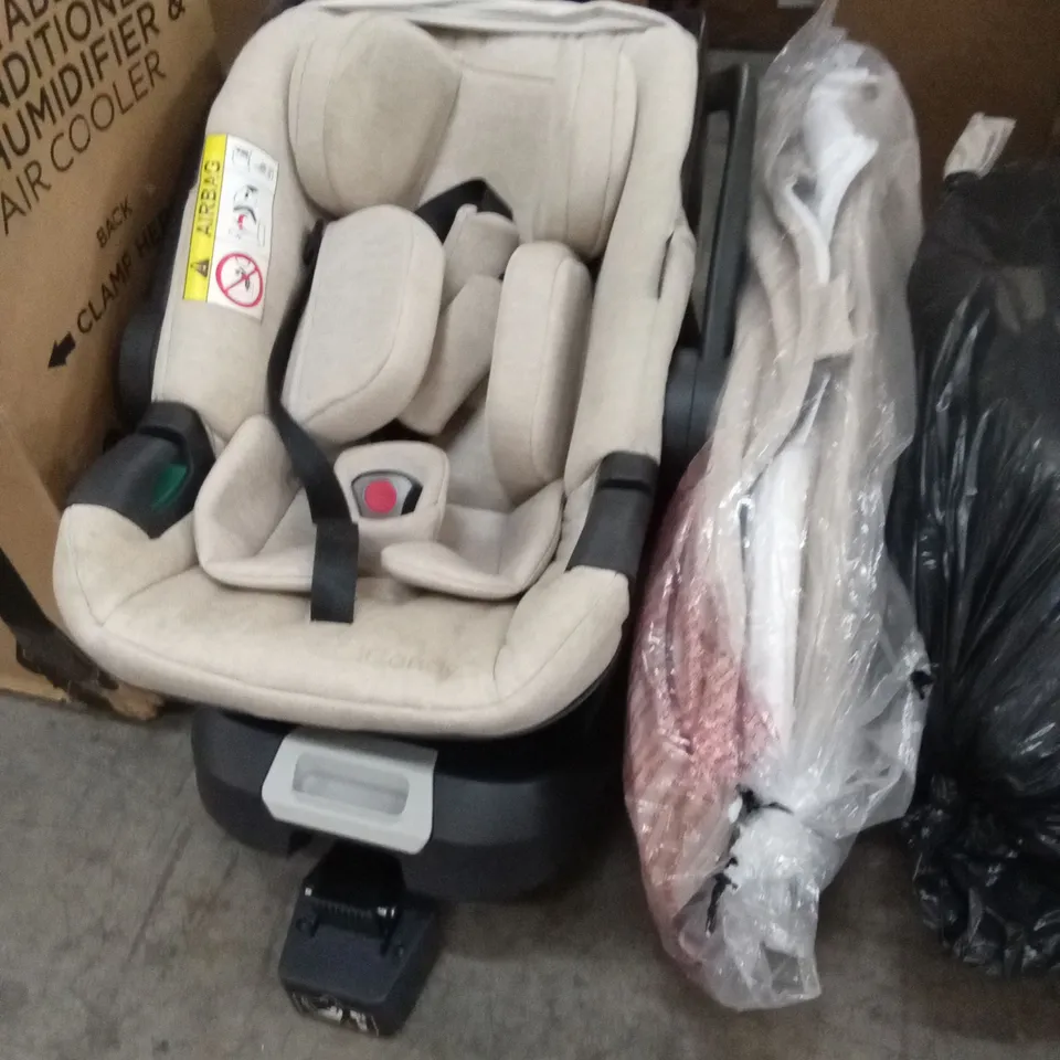 ICANDY PEACH 7 STROLLER, CARRYCOT, I-SIZE CAR SEAT AND BASE WITH ACCESSORIES 