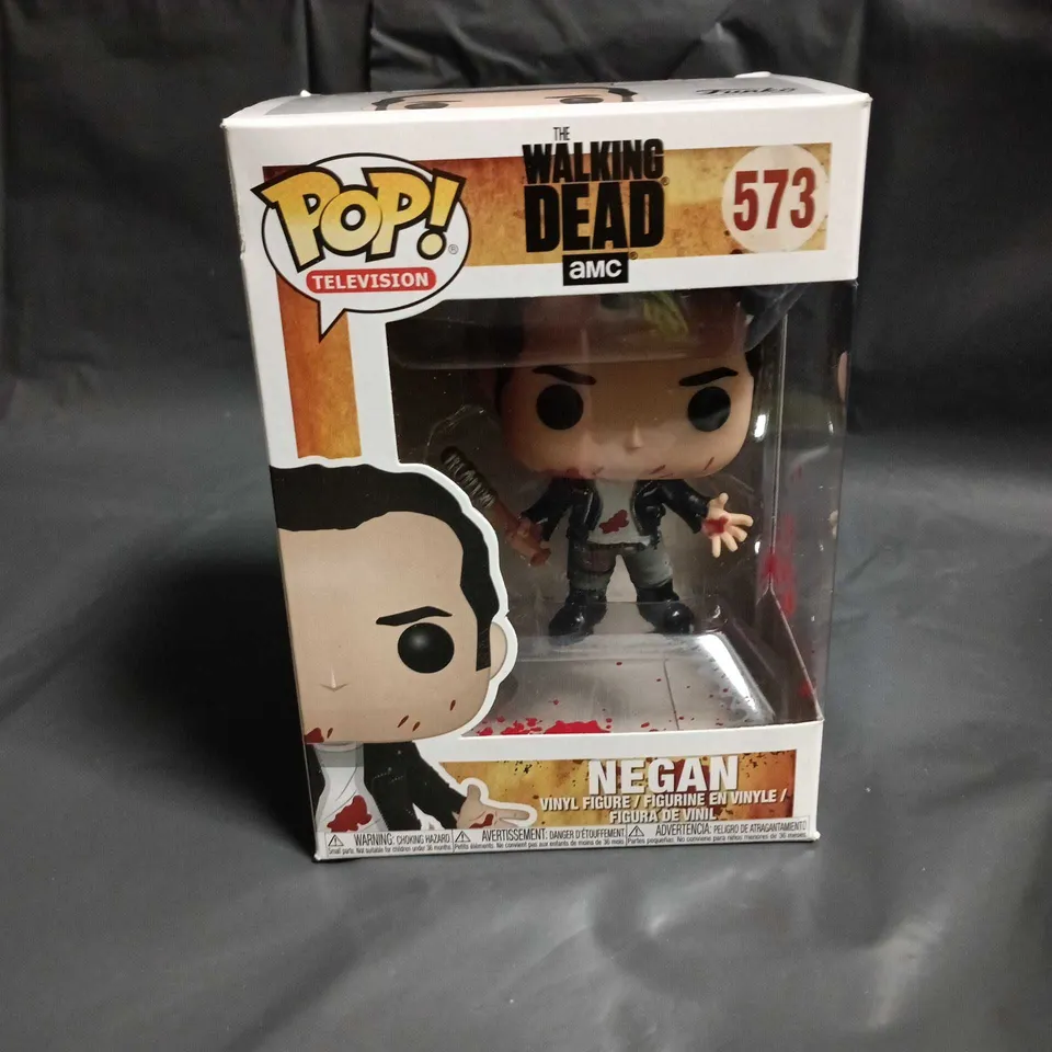 FUNKO POP! TELEVISION – THE WALKING DEAD NEGAN VINYL FIGURE (#573) – BOXED