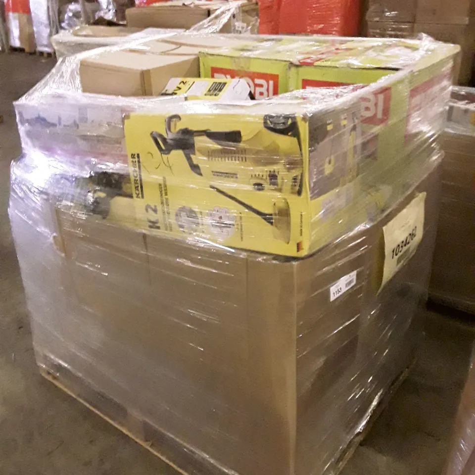 PALLET OF APPROXIMATELY 34 UNPROCESSED RAW RETURN HOUSEHOLD AND ELECTRICAL GOODS TO INCLUDE;
