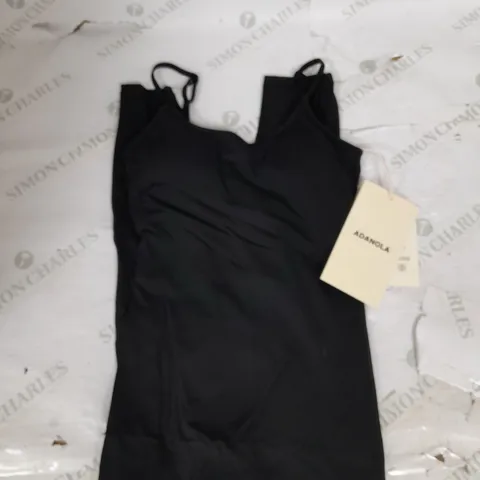 ADANOLA ULTIMATE LOW BACK CROSS UNITARD IN BLACK SIZE S