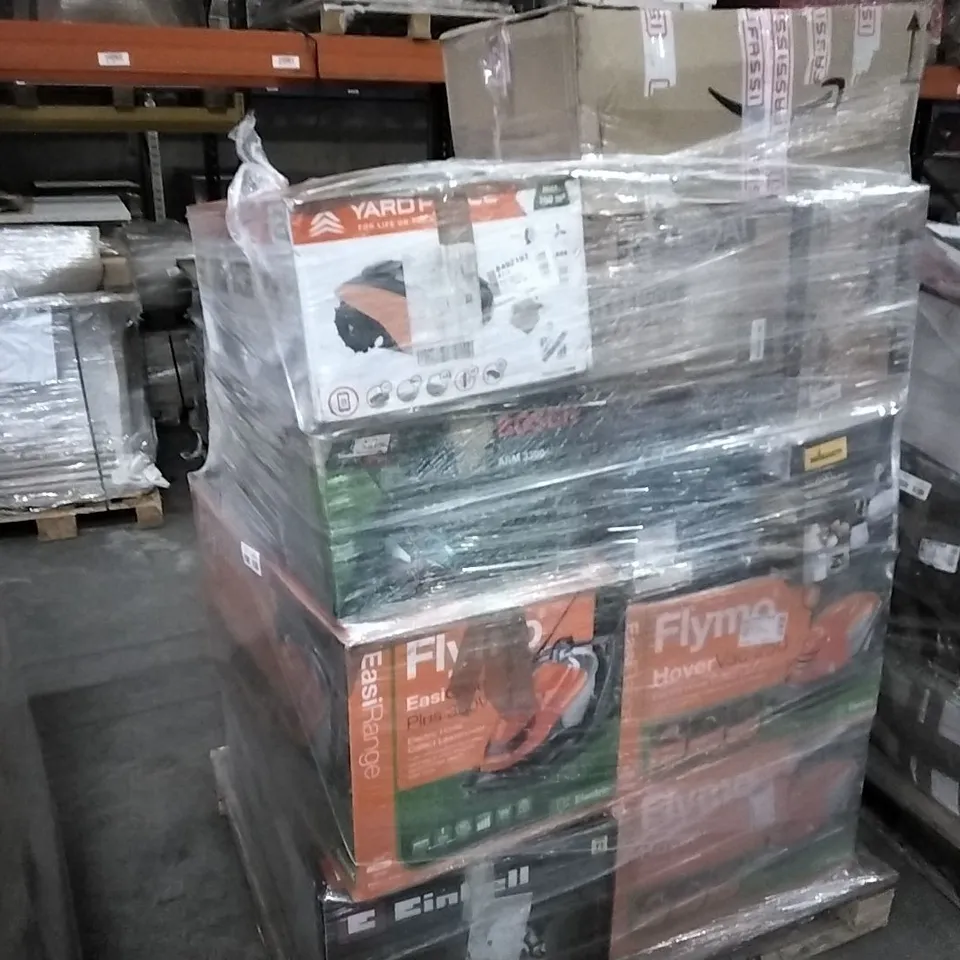 PALLET OF APPROXIMATELY 19 UNPROCESSED RAW RETURN HOUSEHOLD AND ELECTRICAL GOODS TO INCLUDE;