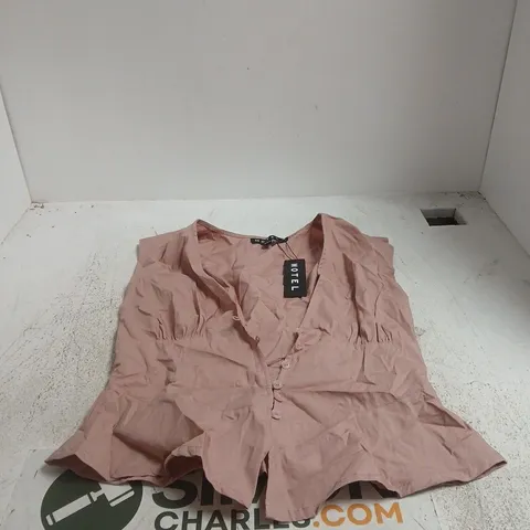 MOTEL DEVLON BLOUSE IN DUSTY ROSE SMALL