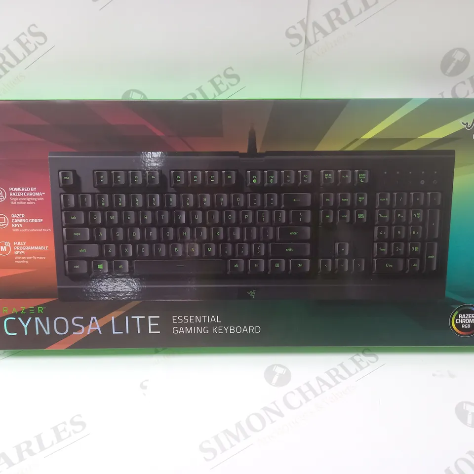 BRAND NEW BOXED RAZER CYNOSA LITE WIRED GAMING KEYBOARD