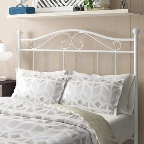 BOXED CLARICE HEADBOARD - WHITE // SIZE: 4'6" (1 BOX)