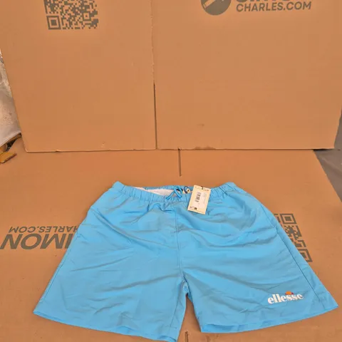 ELLESSE LAMINARDO SWIM SHORT – BLUE, SIZE M (MEN'S)