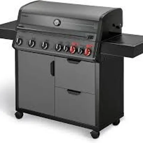 BOXED ENDERS HYDE 6 BURNER GAS BBQ SIKR TURBO II