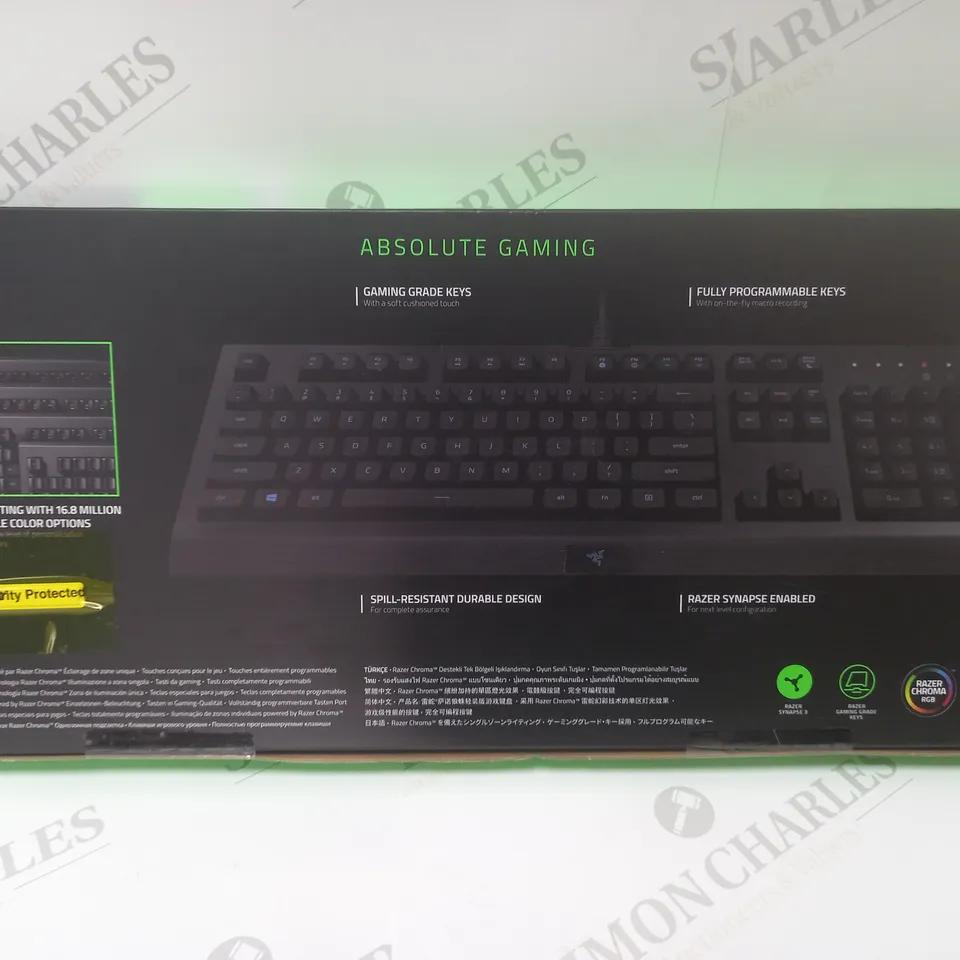 BRAND NEW BOXED RAZER CYNOSA LITE ESSENTIAL GAMING KEYBOARD
