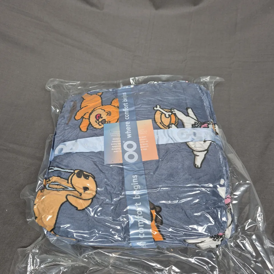 SEALED OODIE OVERSIZED HOODED BLANKET - DOGS