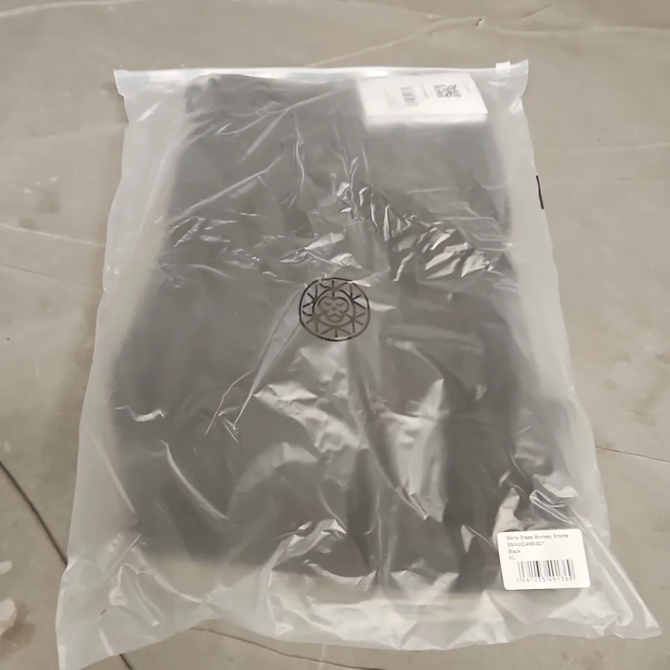 APPROXIMATELY 23 ASSORTED BAGGED MENS BRASS MONKEY SHORTS IN VARIOUS SIZES IN BLACK