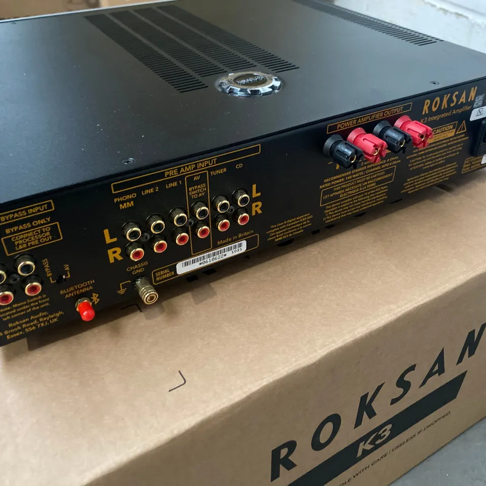 BOXED ROKSAN K3 INTEGRATED AMPLIFIER