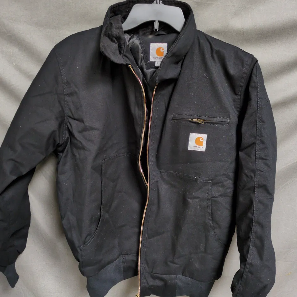 CARHARTT BLACK JACKET SIZE L