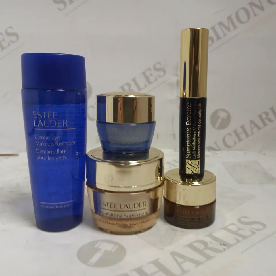 LOT OF 5 ESTEE LAUDER MINIATURE COSMETIC ITEMS