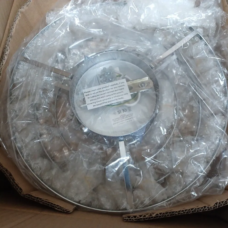 BOXED LAURA ASHLEY VIENNA CRYSTAL PENDANT