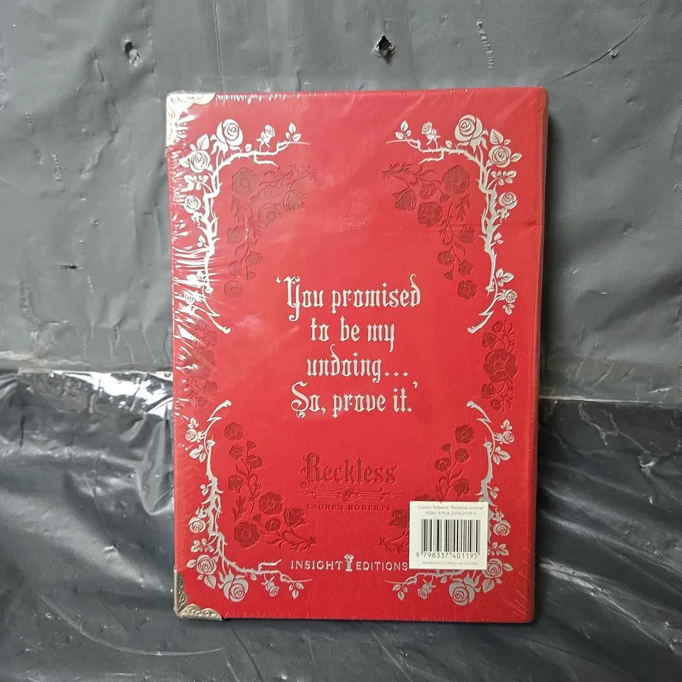 SEALED LAUREN ROBERTS: RECKLESS JOURNAL : INSIGHT EDITIONS (AUTHOR)